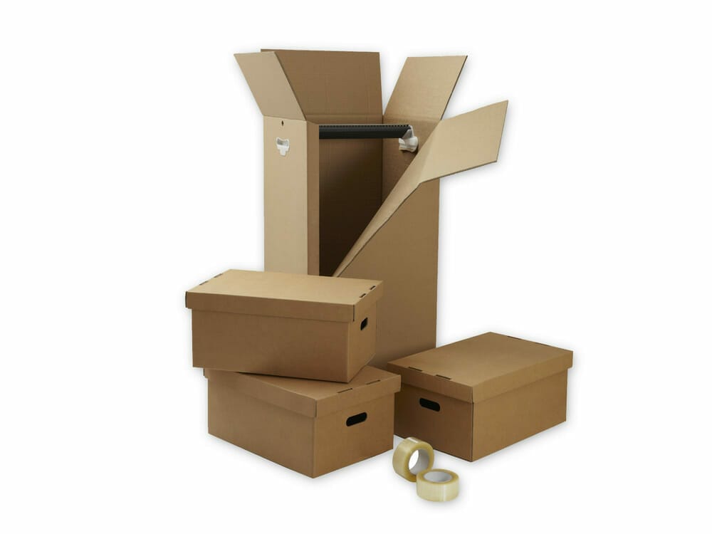 scatola porta grucce